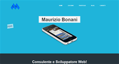 Desktop Screenshot of mauriziobonani.com